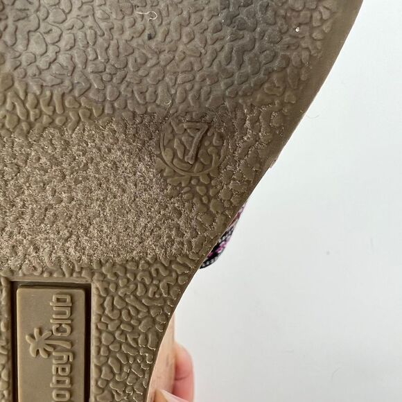 Montego Bay‎ Club Southwestern Wedge Heel Slides - Picture 3 of 5